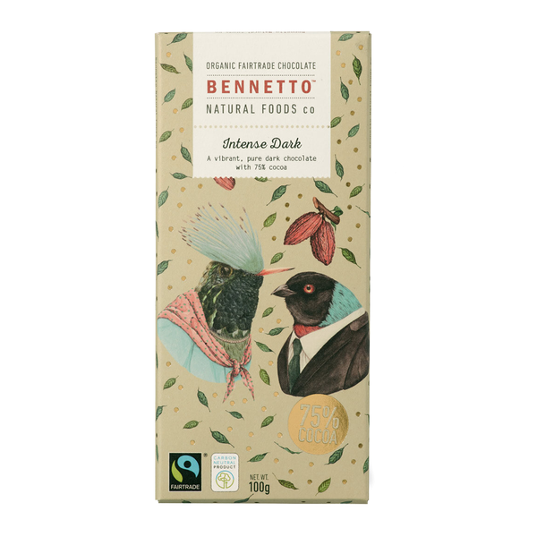 Bennetto Chocolate Intense Dark 100g