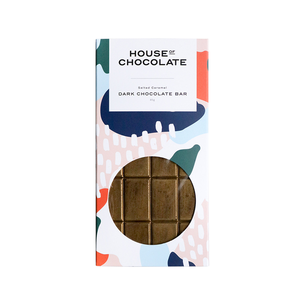 House of Chocolate Salted Caramel Dark Chocolate Bar