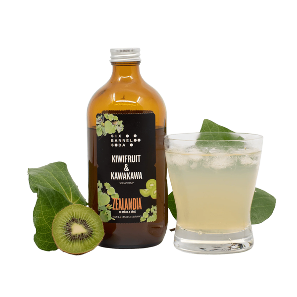 Six Barrel Soda Kiwifruit & Kawakawa Syrup