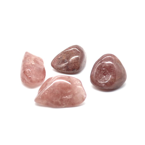 Mini Tumbled Stone Strawberry Quartz