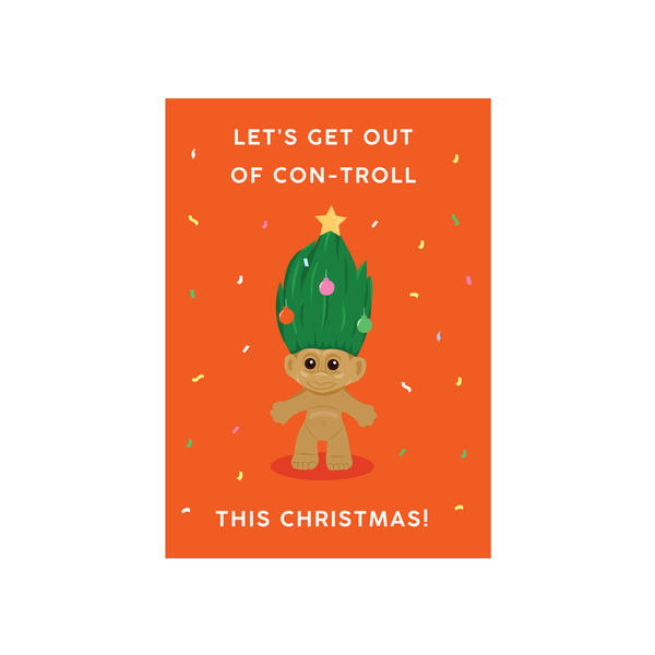 eminentd Pop Fun Christmas Card Troll