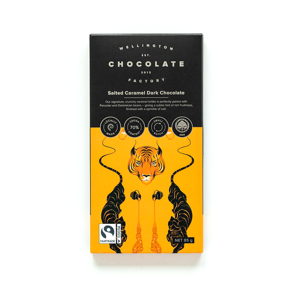 Wellington Chocolate Factory Salted Caramel 85g