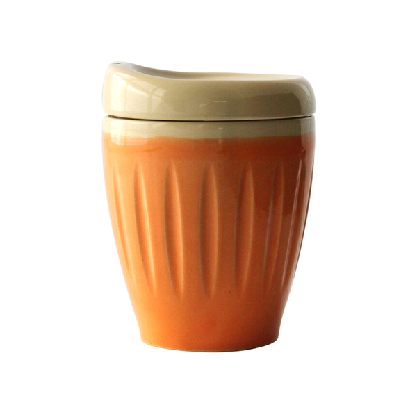 Lyttelton Pottery Deksel Reuseable Cup Orange