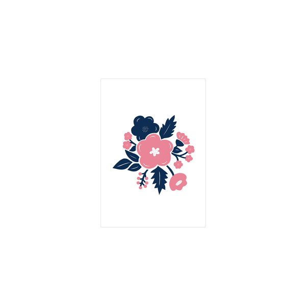Iko Iko Mini Card Talula Floral Bloom