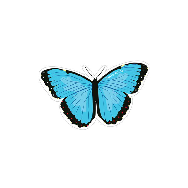 eminentd Fun Size Sticker Butterfly Blue