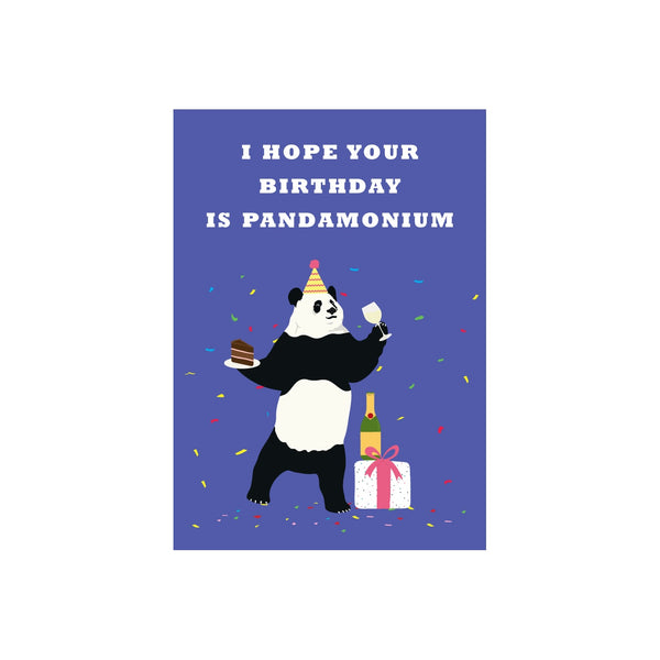 eminentd Animal Pun Card Birthday Panda