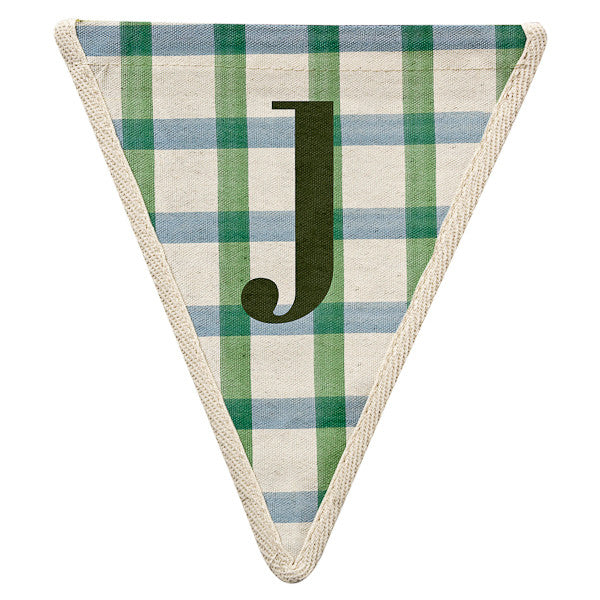 Meri Meri Alphabet Bunting J