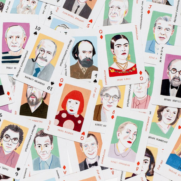 Art Genius Playing Cards