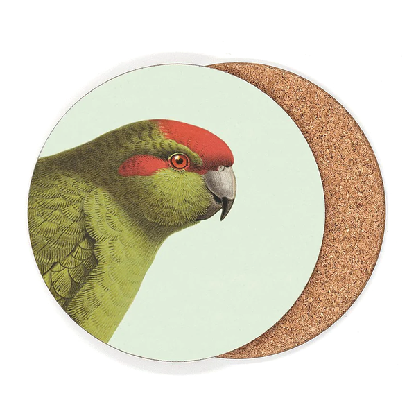 100% NZ Cork Backed Placemat Kākāriki