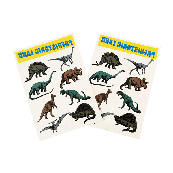 Prehistoric Land Temporary Tattoos