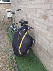 AirPannier for carrying large objects on bicycles