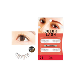 D Up Color Lash False Eyelashes 06 Terracotta 2 Pairs 4 Pcs 日本d Up自然 Image Beauty Online