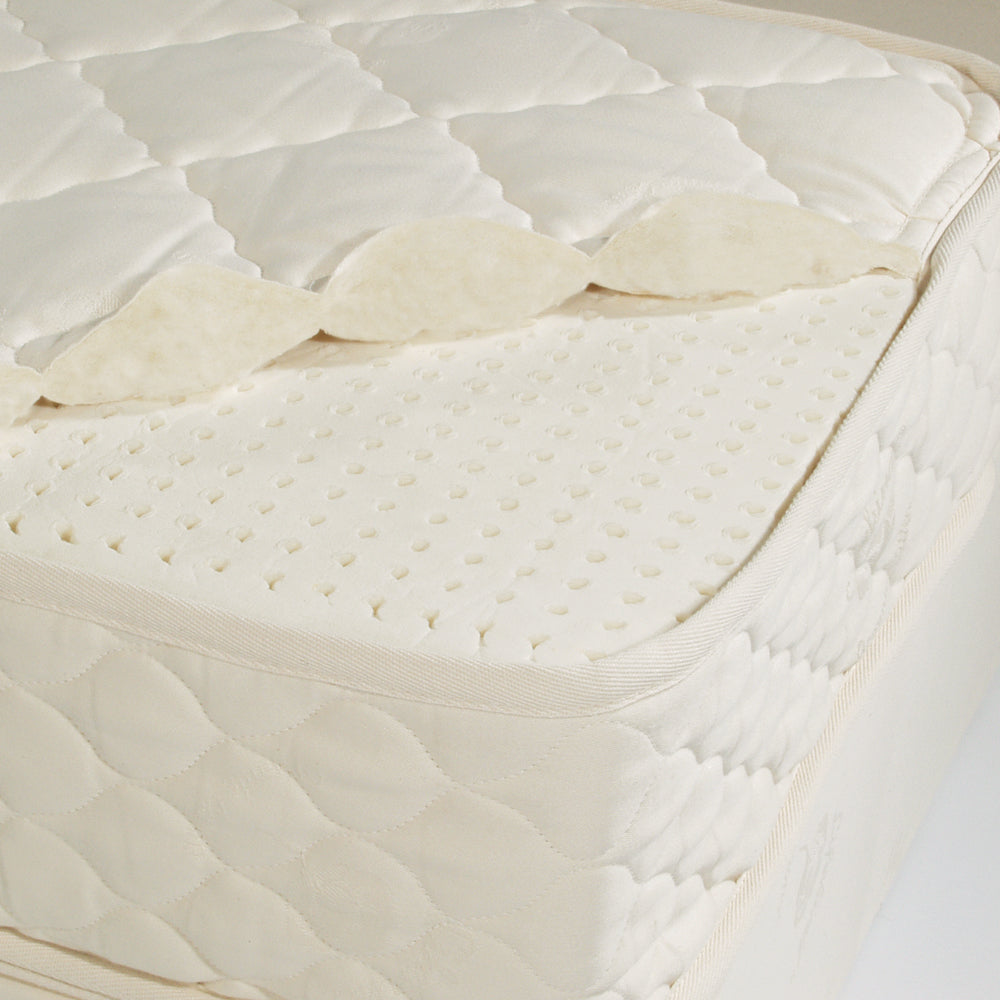 latex crib mattress topper