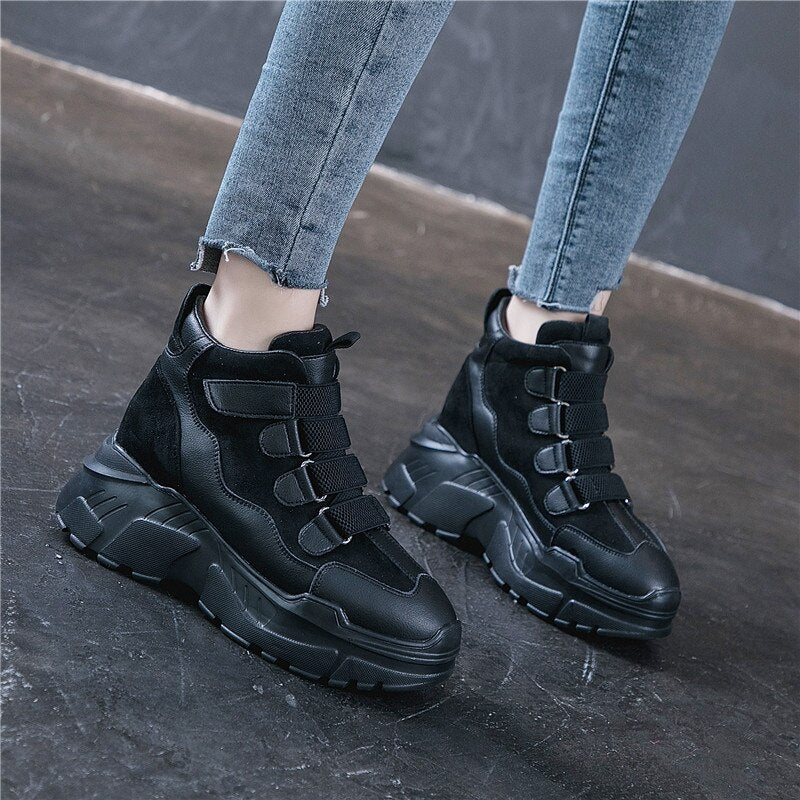 8cm platform sneakers