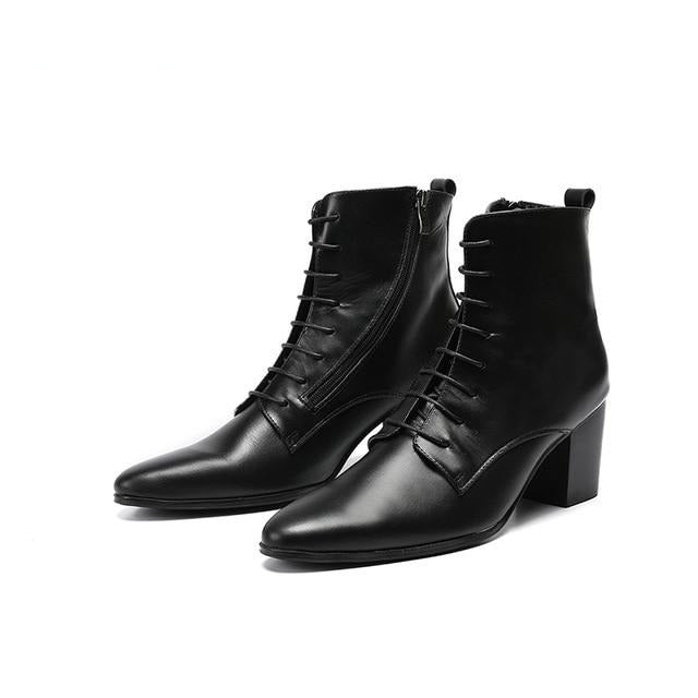 boots heels men