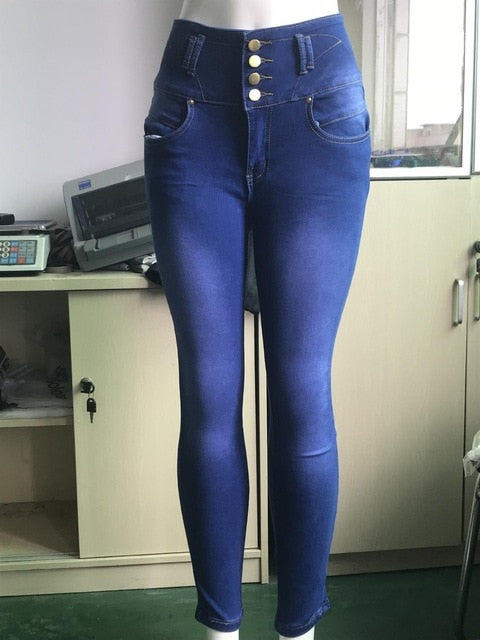 løbetur Regan detekterbare Skinny Jeans Woman High Waist Plus Size Streetwear Blue Ladies Denim Pants  Women Sexy Push Up Vintage Tight Freddy Fringe Jeans | LiveTrendsX