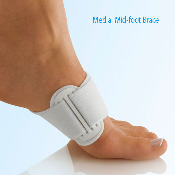 Bunion Aid Medial MidFoot Arch Support Brace (Brace) Bunion Care