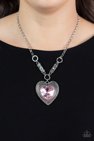 Paparazzi Heart Full of Fabulous - Necklace Pink Box 131 – Cynthia’s ...
