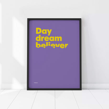 Daydream Believer Lyrics Poster– The Monkees