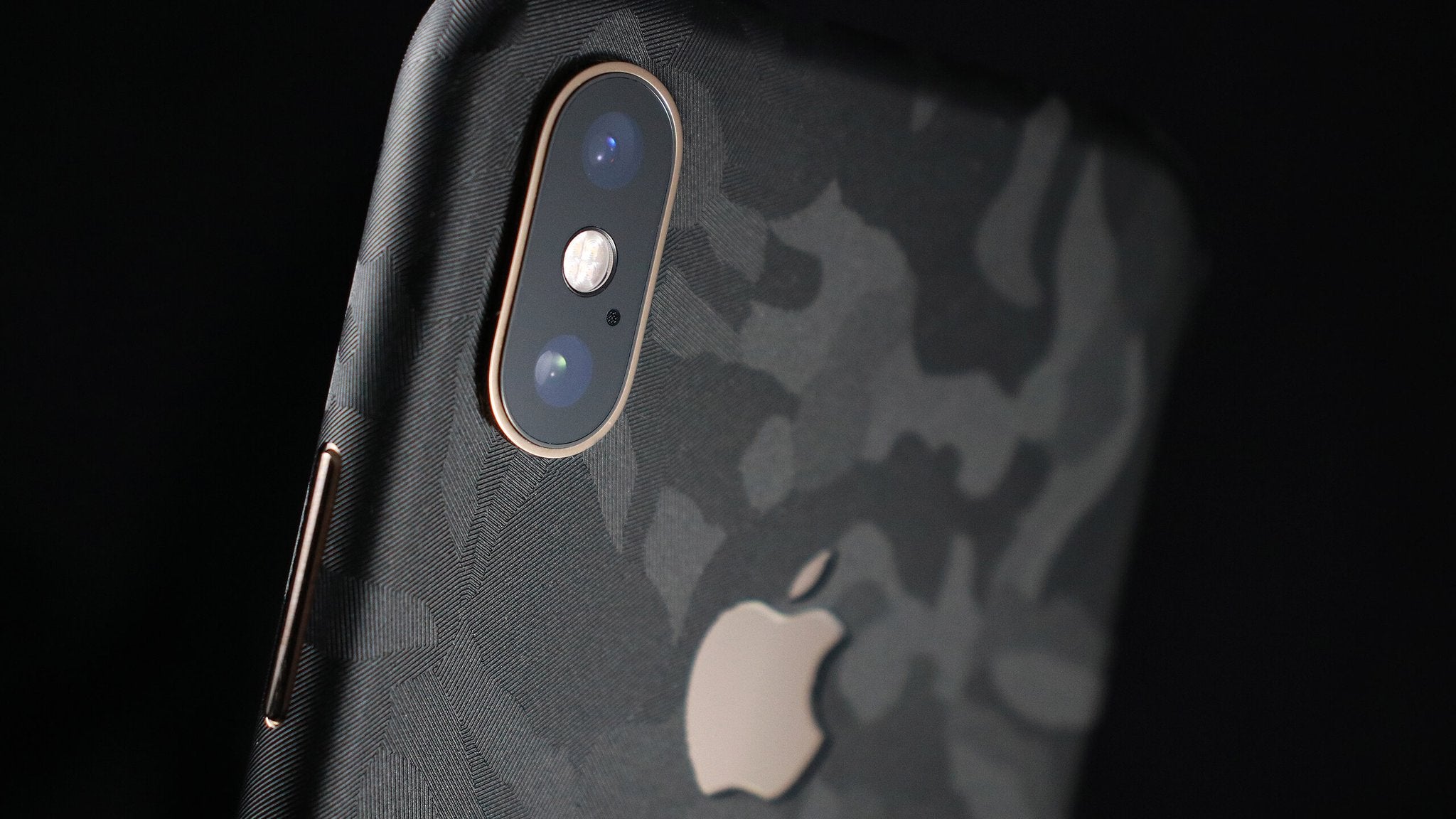 skin iphone black camo