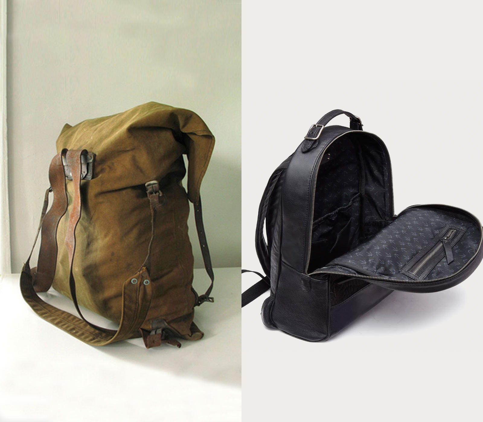 Mochilas De Piel Para Hombre, Mochilas De Diseño