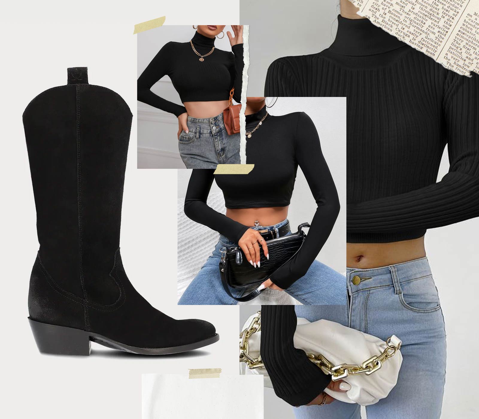 Ideas de Outfits con un Crop Top para Mujer - Mezcalero Boots