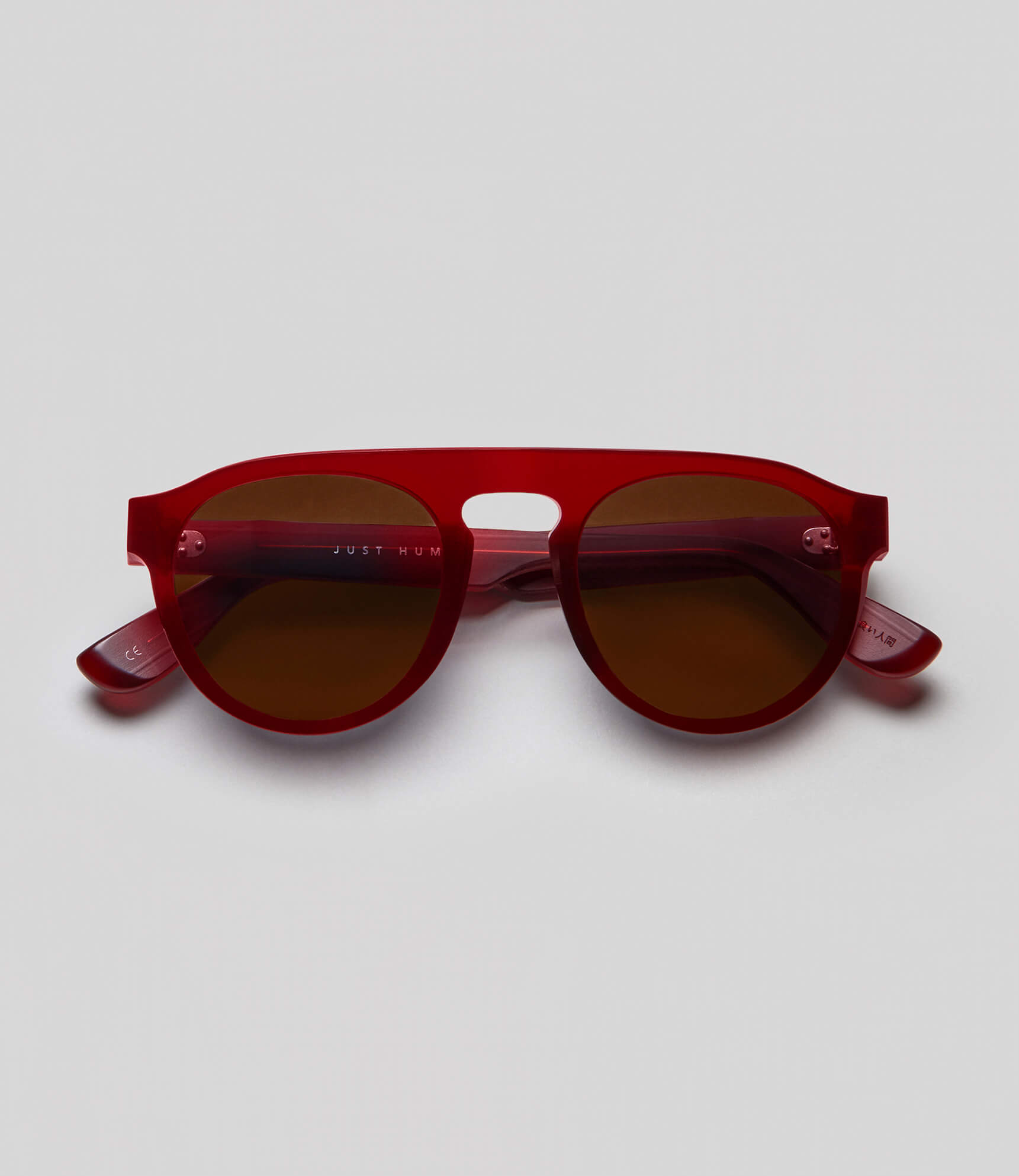 Red aviator sunglasses Red aviator sunglasses eco friendly sustainable fashion made in Japan unisex sunglasses for men sunglasses for women and blue light filter