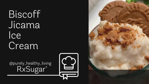 Image of Biscoff Jicama Ice Cream by @purely_healthy_living on Instagram