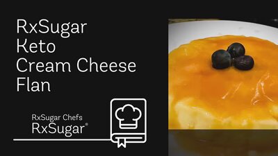Image of RxSugar Keto Cream Cheese Flan