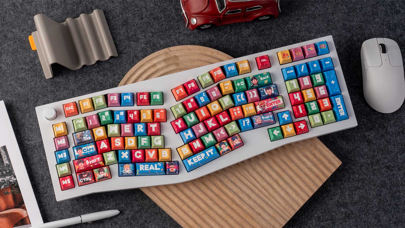 Rapper - Cherry Profile Dye-Sub PBT Full Keycap Set