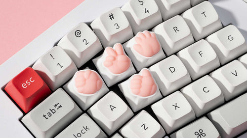  Finger Guessing Game Artisan Keycap