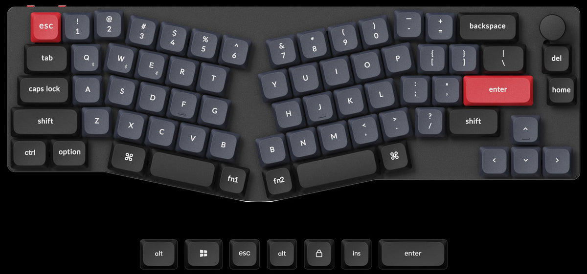 Keychron K11 Pro Alice Layout QMK/VIA Wireless Custom Mechanical Keyboard