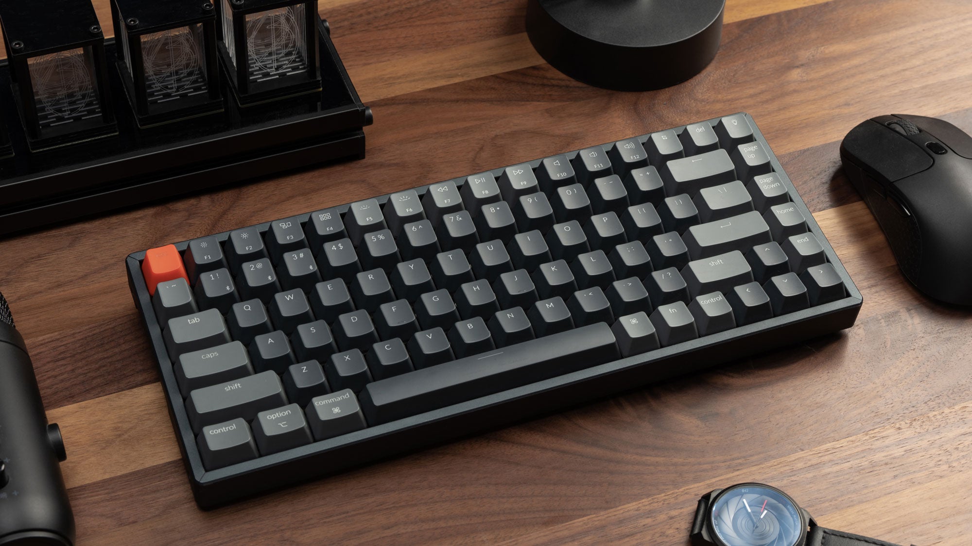 Keychron K2 Teclado mecánico inalámbrico Bluetooth 51USB con cable