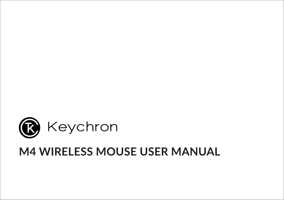 Keychron M4 Wireless Mouse User Manual-01