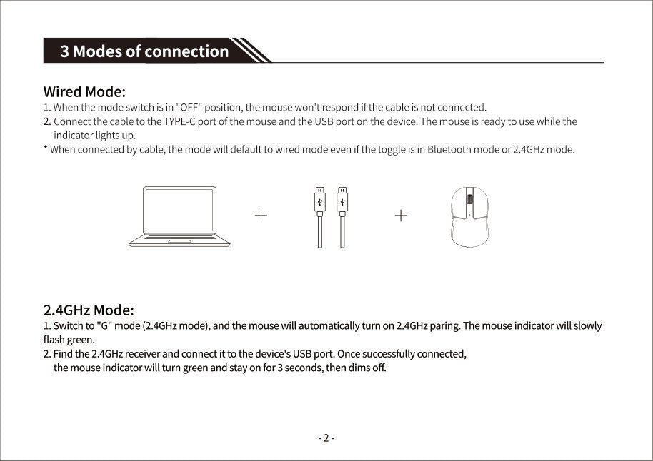 Keychron M4 Wireless Mouse User Manual-03