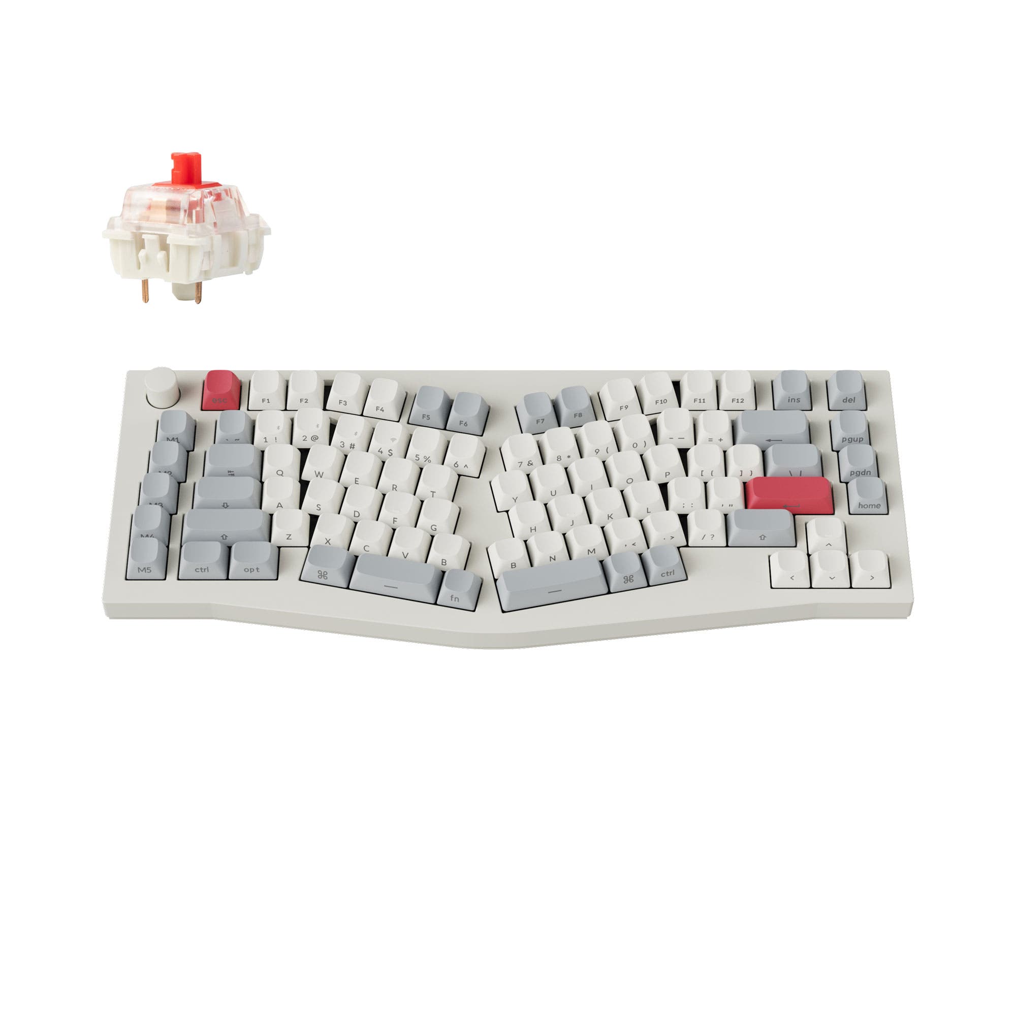 Keychron Q10 Max (Alice Layout) QMK/VIA Wireless Custom Mechanical Keyboard - Image: 12