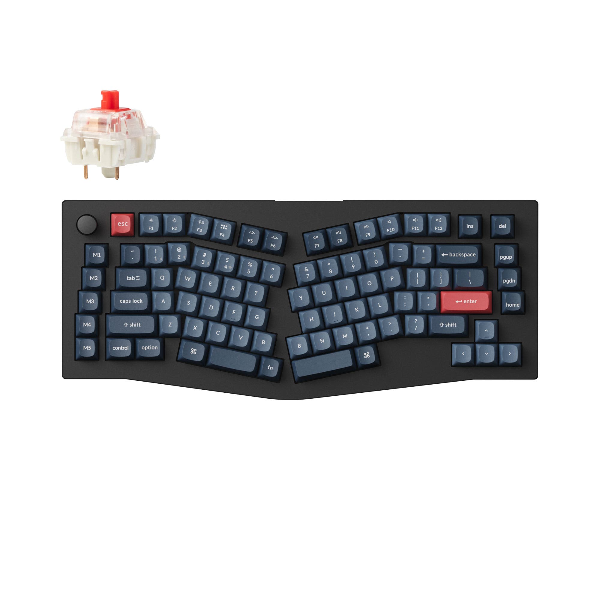 Keychron V10 Max (Alice Layout) QMK/VIA Wireless Custom Mechanical Keyboard - Image: 1
