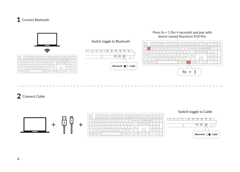 K10 Keyboard User Manual – Keychron