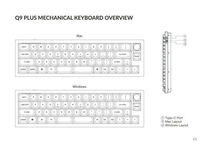 Keychron Q9 Plus User Manual – Keychron | Mechanical Keyboards for 