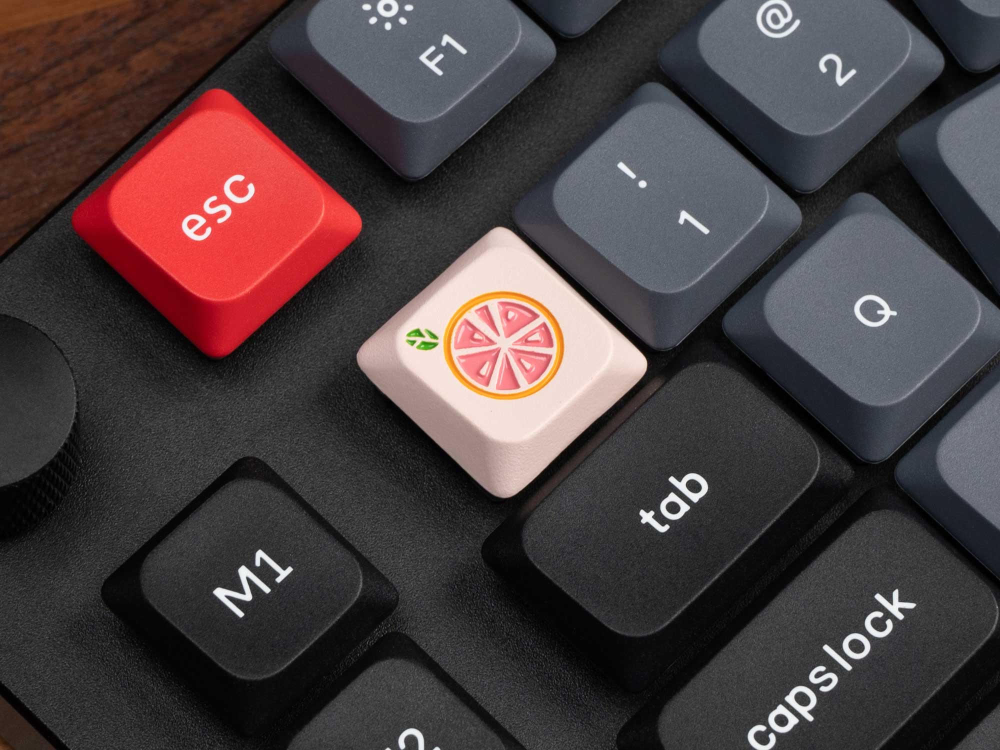 Keychron Zinc Alloy Low Profile LSA Artisan Keycap-Orange