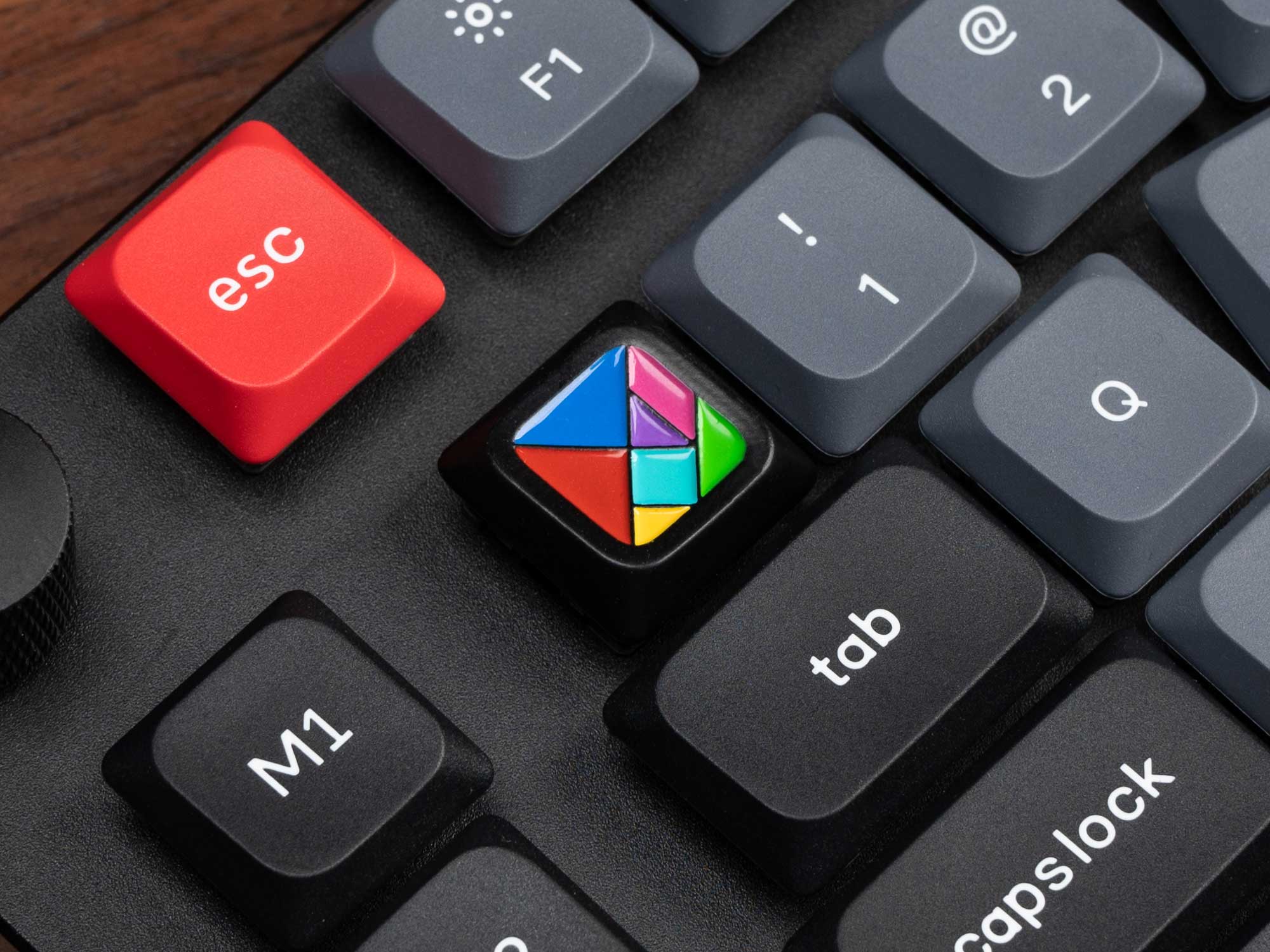 Keychron Zinc Alloy Low Profile LSA Artisan Keycap-Tangram