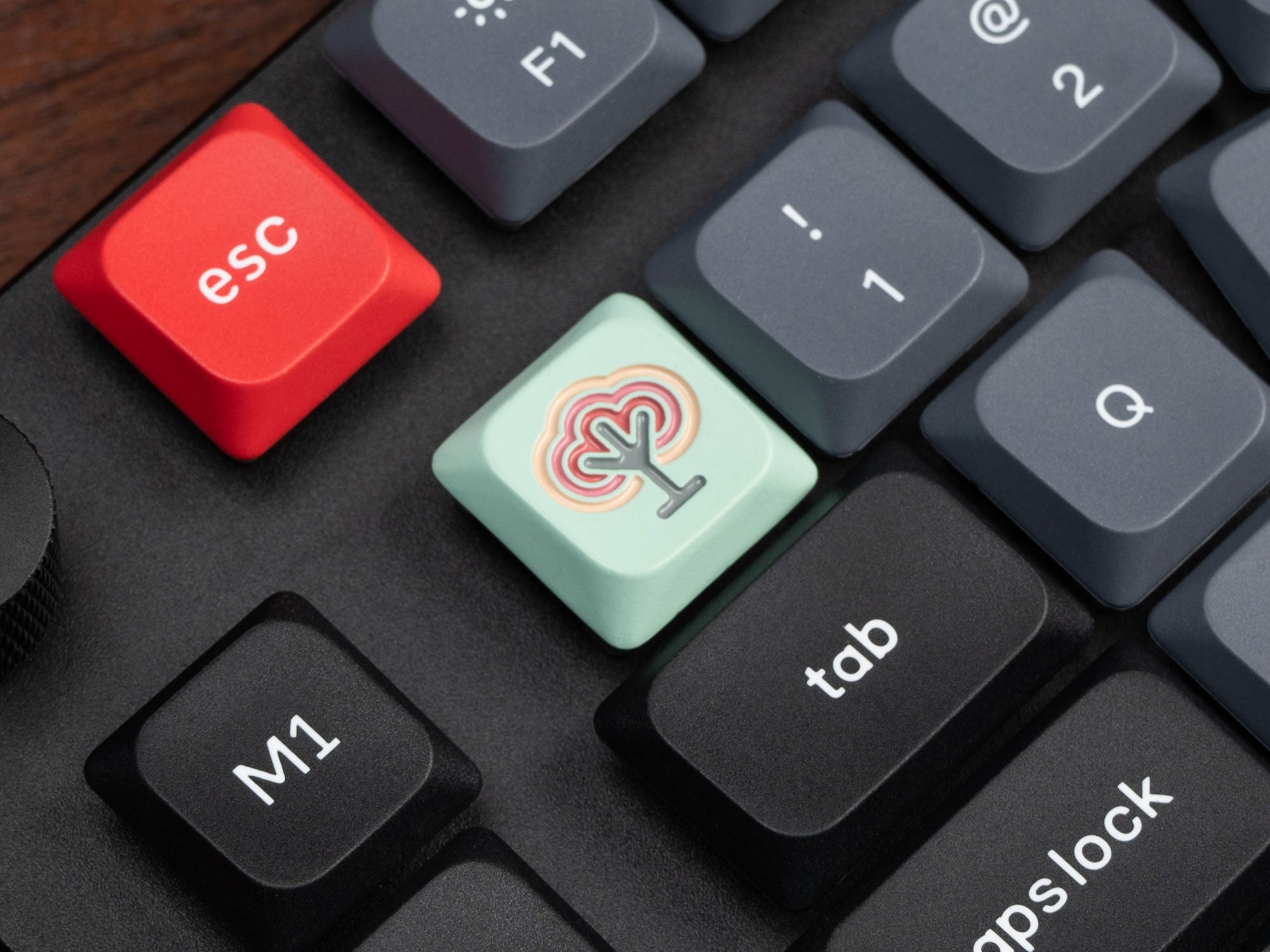 Keychron Zinc Alloy Low Profile LSA Artisan Keycap-Tree