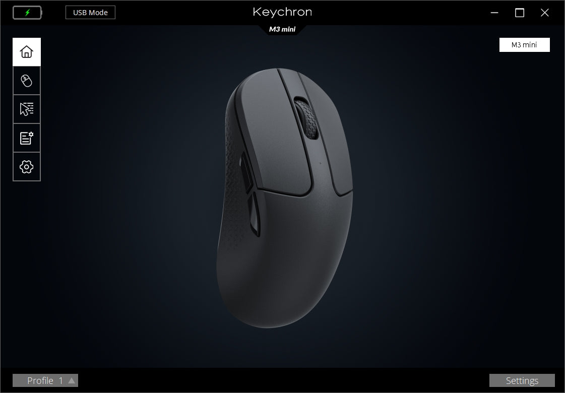 Keychron M3 MIni Wireless Optical Mouse