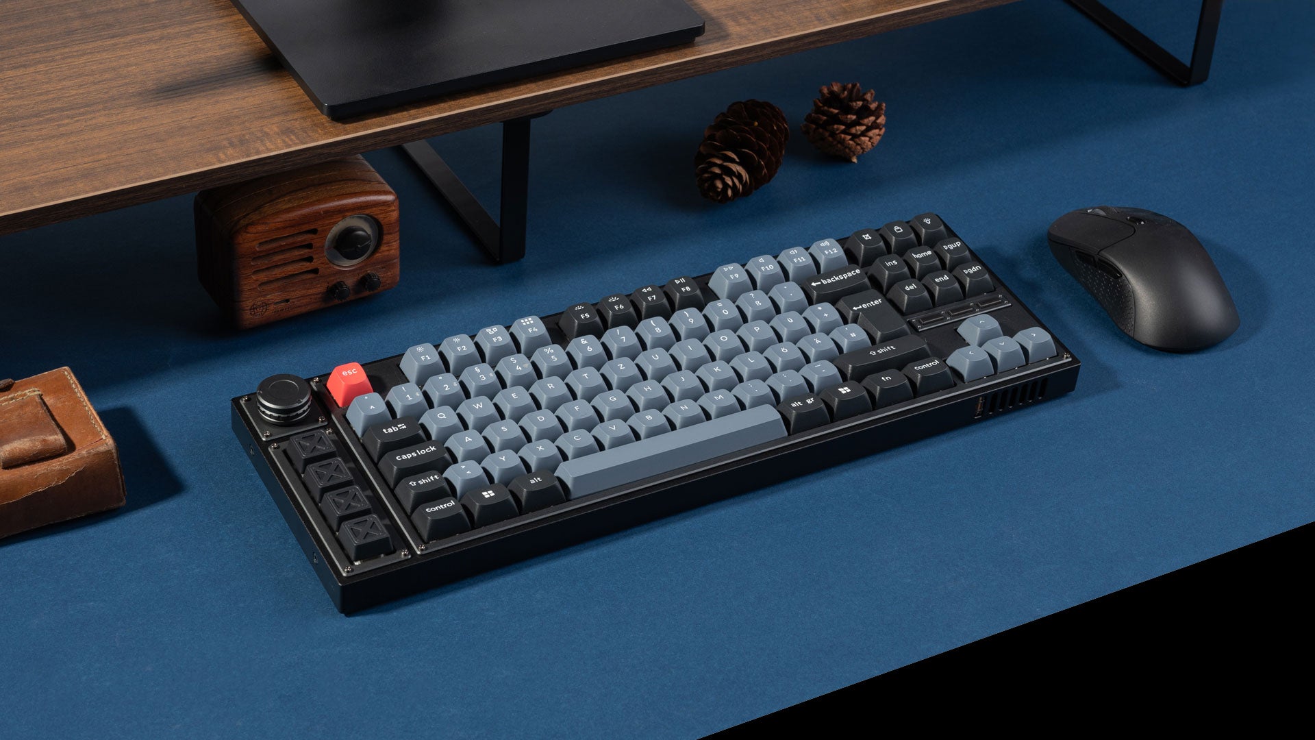 Lemokey L3 QMK/VIA Wireless Custom Mechanical Keyboard ISO Layout Collection