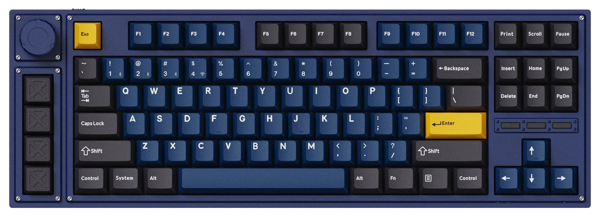 Keychron Double-Shot PBT Cherry Profile Full Keycap Set Player on Q8 Keyboard