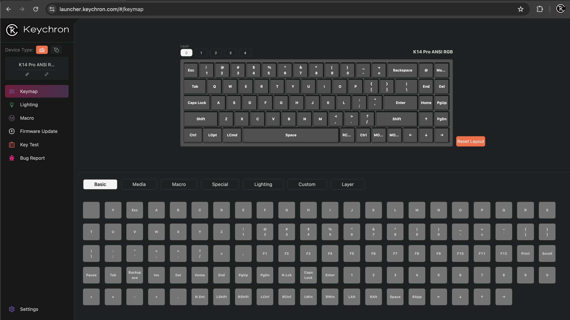 Program the K14 Pro keyboard with Launcher