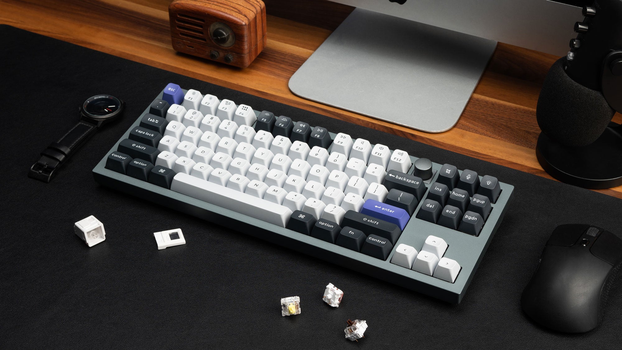 Keychron Q3 Pro QMK/VIA 80% layout wireless custom mechanical keyboard