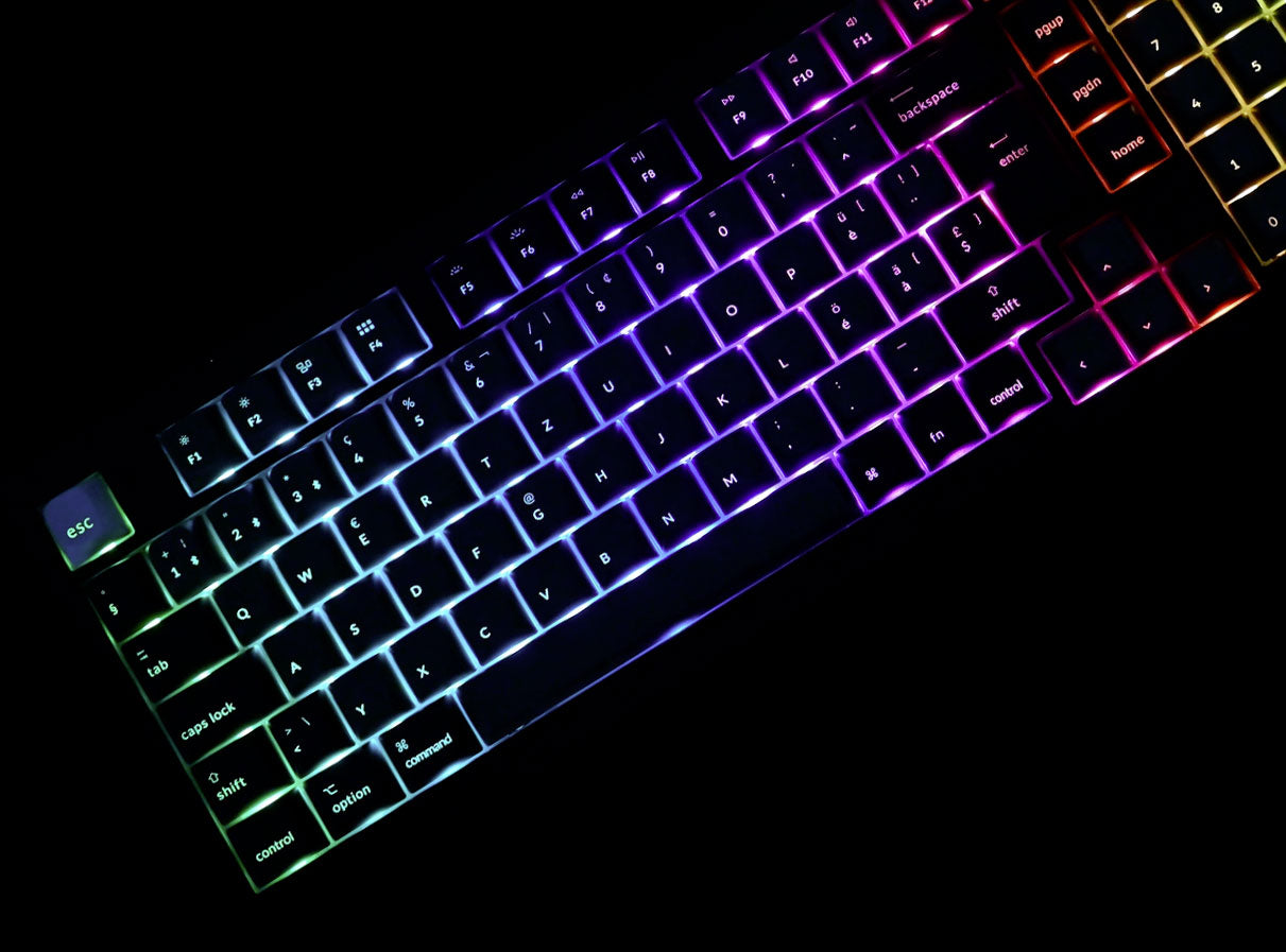 South-Facing RGB of Keychron Q5 Pro QMK/VIA 96% layout wireless custom mechanical keyboard ISO Layout