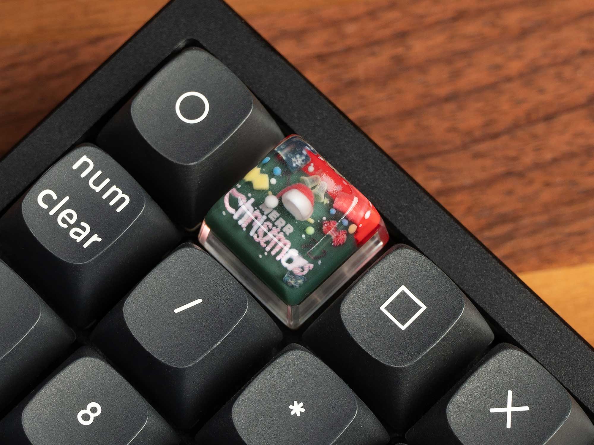 Santa Hat Resin Artisan Keycap