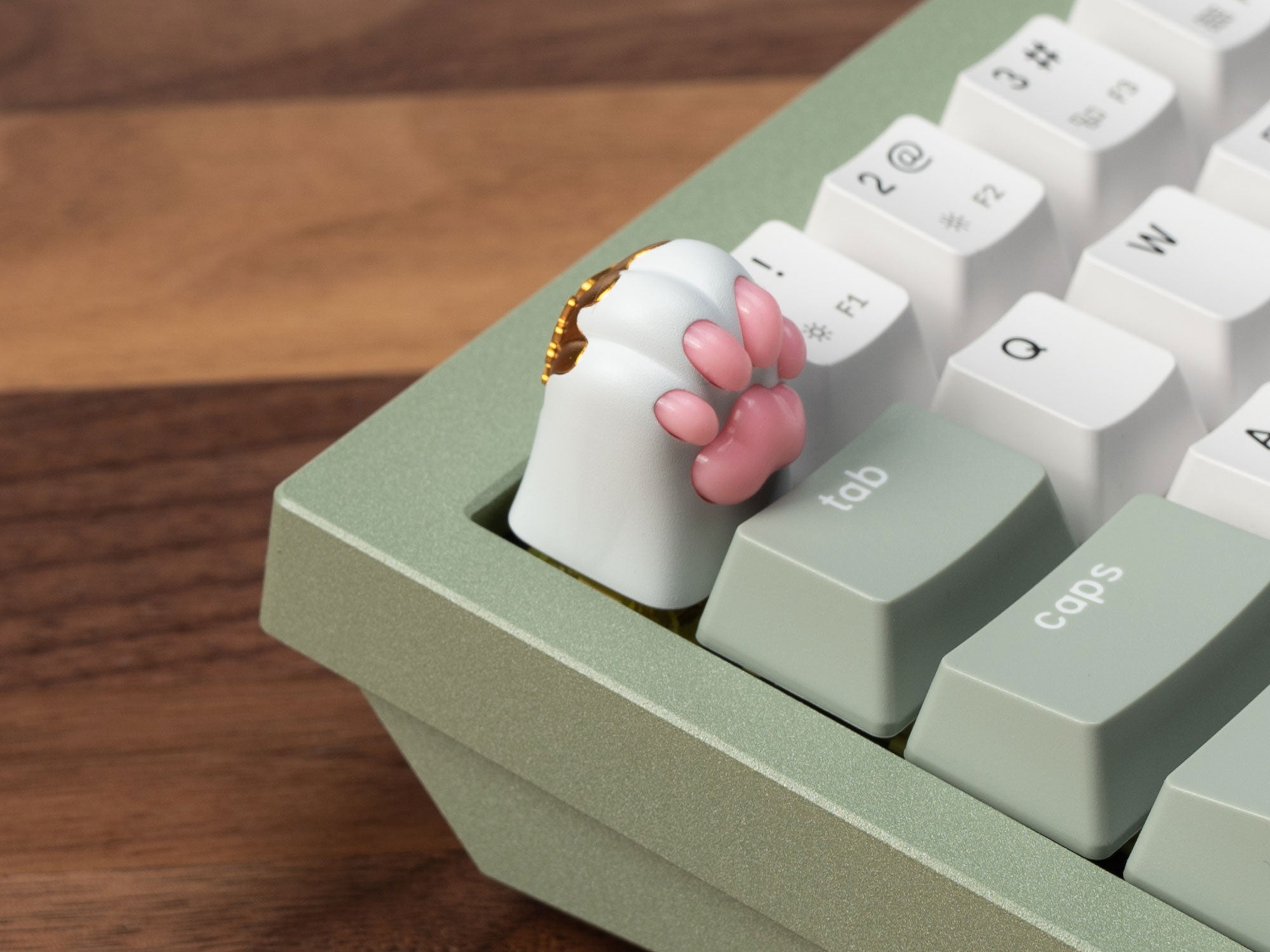 Kitty Paw Aluminium Alloy Artisan Keycap